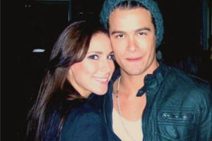 Brandon Peniche y Kristal Cid boda