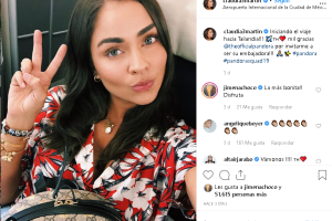 Claudia Martin viajó a Tailandia