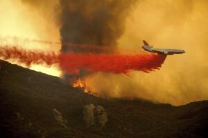 California Incendio Cave