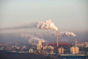 polluted Ulaanbaatar