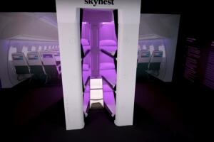 Literas Skynest de Air New Zealand