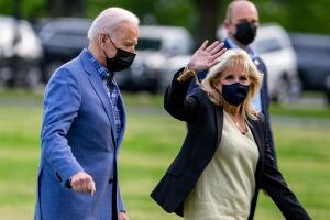 El presidente Joe Biden y la primera dama Jill Biden