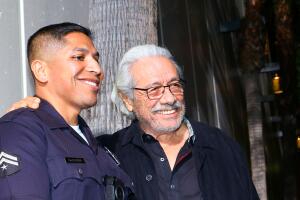 Ab Quintanilla, Angelica María y ANgélica Vale en develación de estrella de selena