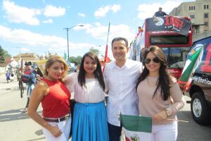 La Villita se vistió de verde, blanco y rojo