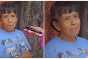 Abuelita se arrepiente de no haber estudiado de joven.