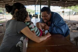 Refugiados nicaraguenses en Costa Rica
