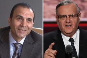 Paul Penzone y Joe Arpaio