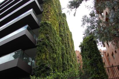bogota tiene el jardin vertical mas