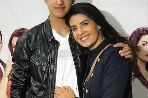 Sebastián Poza y Mayrín Villanueva