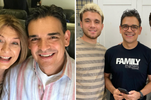 José Ángel Llamas familia