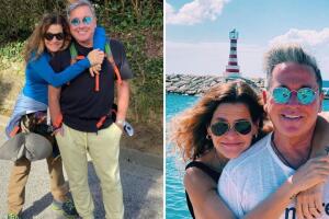 Ricardo Montaner y su esposa