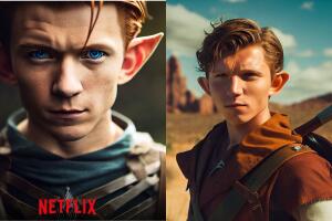 Link Tom Holland - live action de 'Zelda' fancast posters .jpg