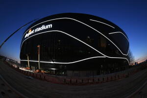 Allegiant Stadium Under Construction