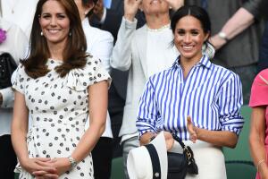 Kate Middleton and Meghan Markle