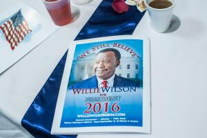 El empresario Willie Wilson Jr. intentará ganar una silla en el Senado en las elecciones generales de noviembre. En el 2016, intentó llegar a la Casa Blanca sin éxito.