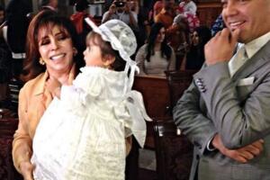 Verónica Castro y su nieta Rafaela