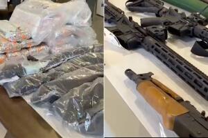 Decomisan más de un millón de pastillas de fentanilo y armas en el condado de Maricopa