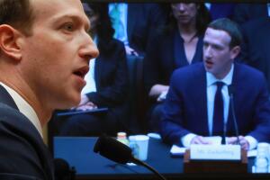 Zuckerberg en la Cámara de Representantes