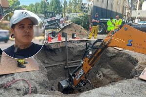 Vendedora ambulante comparte cómo fue la última vez que vio a los trabajadores que fallecieron tras el derrumbe de una zanja en Stockton, California.