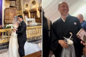 A través de TikTok, la chica @dulcedeleche1333 compartió los mejores momentos de la boda de su hermano latino con una mujer japonesa.