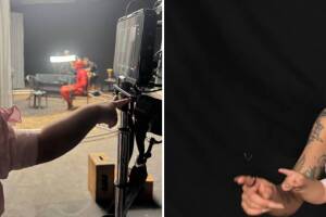 Inti en las grabaciones de 'Dolce'