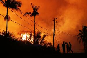 Hawaii's Kilauea Volcano Erupts Forcing Evacuations