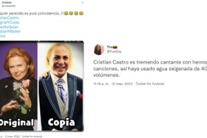 Reacciones al nuevo 'look' de Cristian Castro
