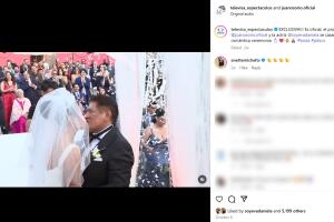 La boda civil de Juan Osorio y Eva Daniela