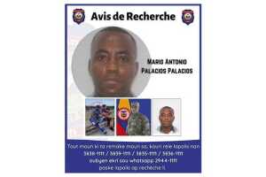 Mario Palacios wanted poster