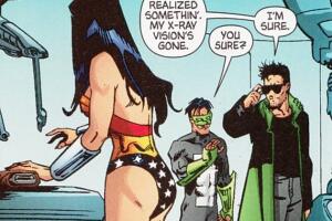 Hitman, Green Lantern y Wonder Woman