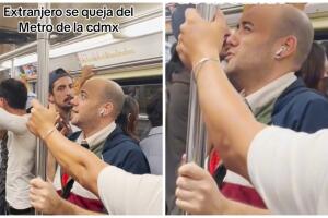 Argentino se queja del metro en Ciudad de México