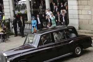 HRH Prince Charles & Mrs Camilla Parker Bowles Marry At Guildhall Civil Cer