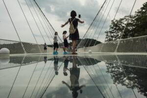 Puente en Hunan, China