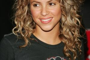 Shakira At Virgin Times Square To Promote "Fijacion Oral"