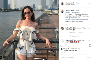 Altair Jarabo viajó a Tailandia