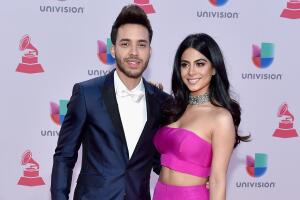 Prince Royce y Emeraude Toubia
