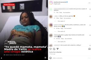 Wanda Díaz desde el hospital