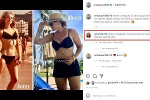 Erika Buenfil en bikini