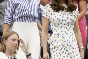 MEghan y Kate en Wimbledon
