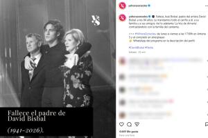 Muere el padre de David Bisbal