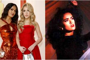 La hija de Salma Hayek usó un vestido parecido al de Teresa, personaje que llevó a la fama a su madre.