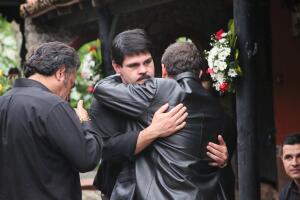 funeral de El Pollo en El Chapo