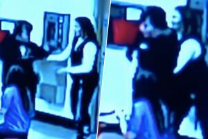 Maestra salva a niño de posible asfixia.