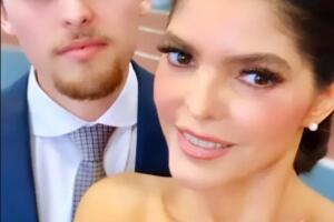 Ana Bárbara y su hijo Emiliano