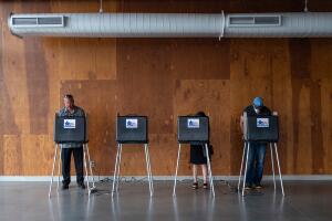 Votaciones adelantadas en Illinois. (Imagen temática). 