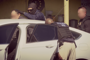 Arresto de inmigrantes en el área de Houston. 