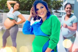 Cuenta regresiva para el nacimiento del bebé de Francisca Lachapel. 