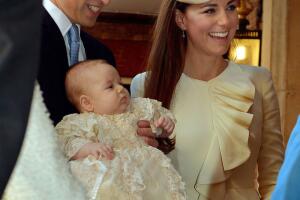 HRH Prince George Of Cambridge Is Christened At St James' Palace