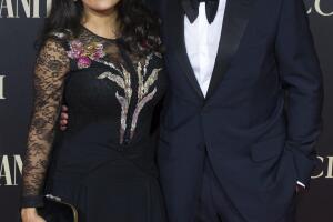 Salma Hayek y François-Henri Pinault