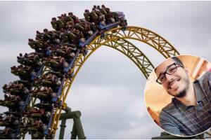 testigo incidente muerte hispano montaña rusa Epic Universe Universal Orlando